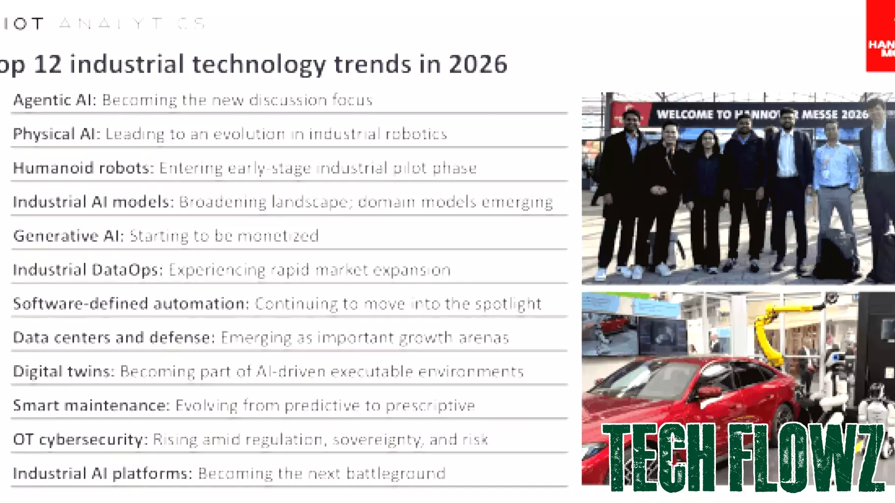 Top 12 industrial technology trends—as seen at Hannover Messe 2026