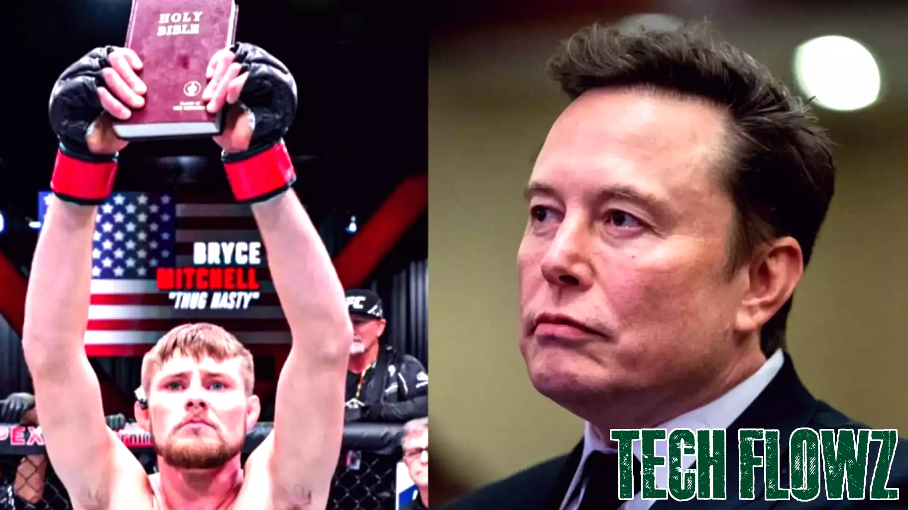 UFC Fighter Bryce Mitchell Draws Parallels Between Elon Musk's Brain Chip and Biblical Prophecy