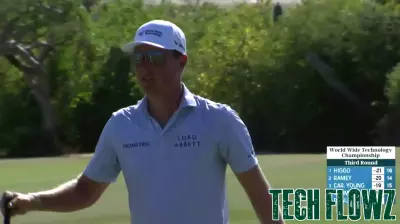 Ben Griffin Scores a Birdie on the 14th Hole at World Wide Technology Championship